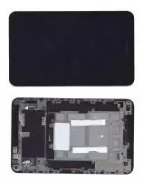 Модуль (матрица + тачскрин) для Asus PadFone Mini station, черный с рамкой