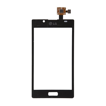 Сенсорное стекло (тачскрин) для LG Optimus L7 P700 1-я категория, черный