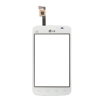 Сенсорное стекло (тачскрин) для LG Optimus L4 II Dual E445, белый