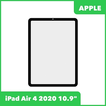 Стекло + OCA пленка для переклейки iPad Air 4 2020 10.9" (A2316, A2324, A2325, A2072), черный