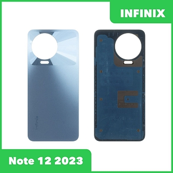 Задняя крышка для Infinix Note 12 2023 (X676C) (голубой)