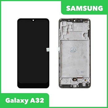 LCD дисплей для Samsung Galaxy A32 SM-A325 в сборе с рамкой Incell, черный