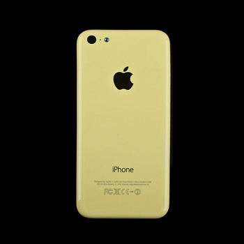 Корпус для телефона Apple iPhone 5C, желтый