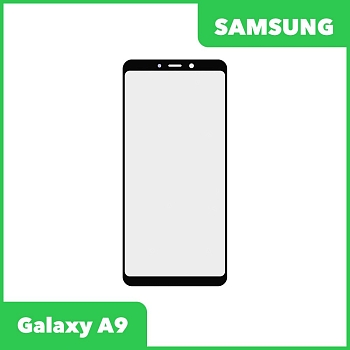 Стекло для переклейки дисплея Samsung Galaxy A9 2018 (A920F), черный