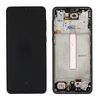 Дисплей Samsung A336B 5G (A33) ориг LCD в рамке (черный) Super AMOLED